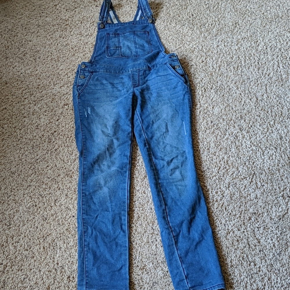 Denim overalls